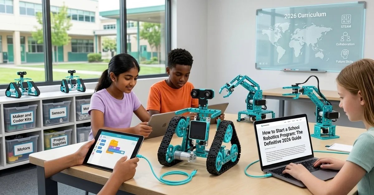 How to Start a School Robotics Program: The Definitive 2026 Guide